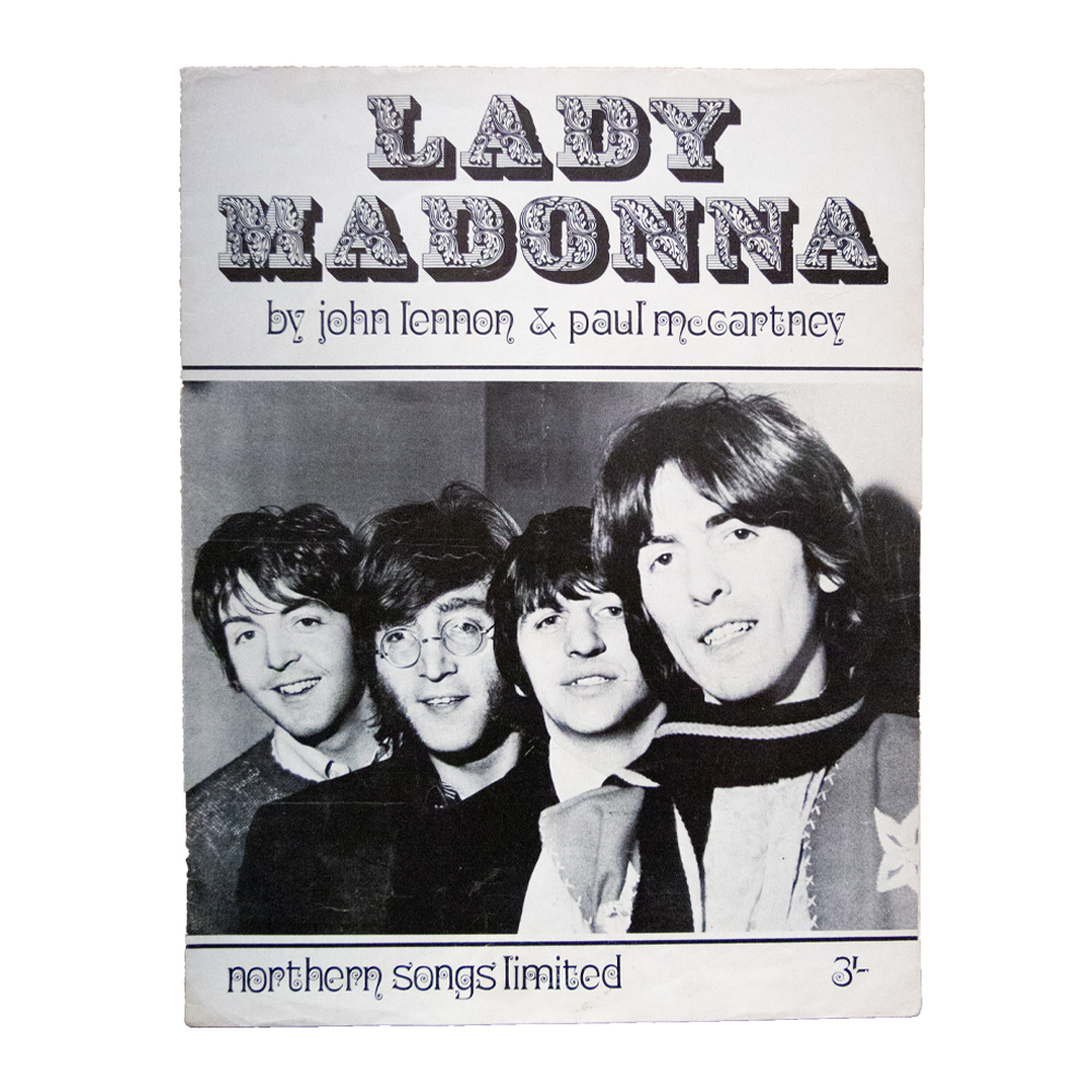 Beatles, The -- Lady Madonna [Sheet Music]
