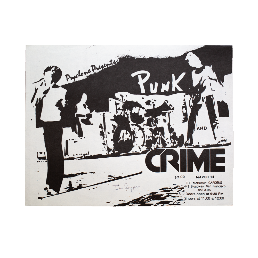 Crime -- 1977 [Handbill]