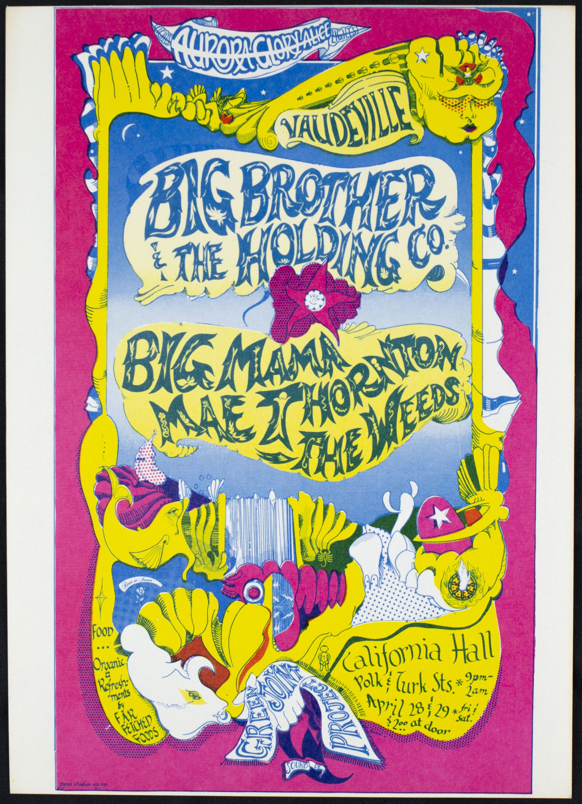 Big Brother and the Holding Company [Handbill]