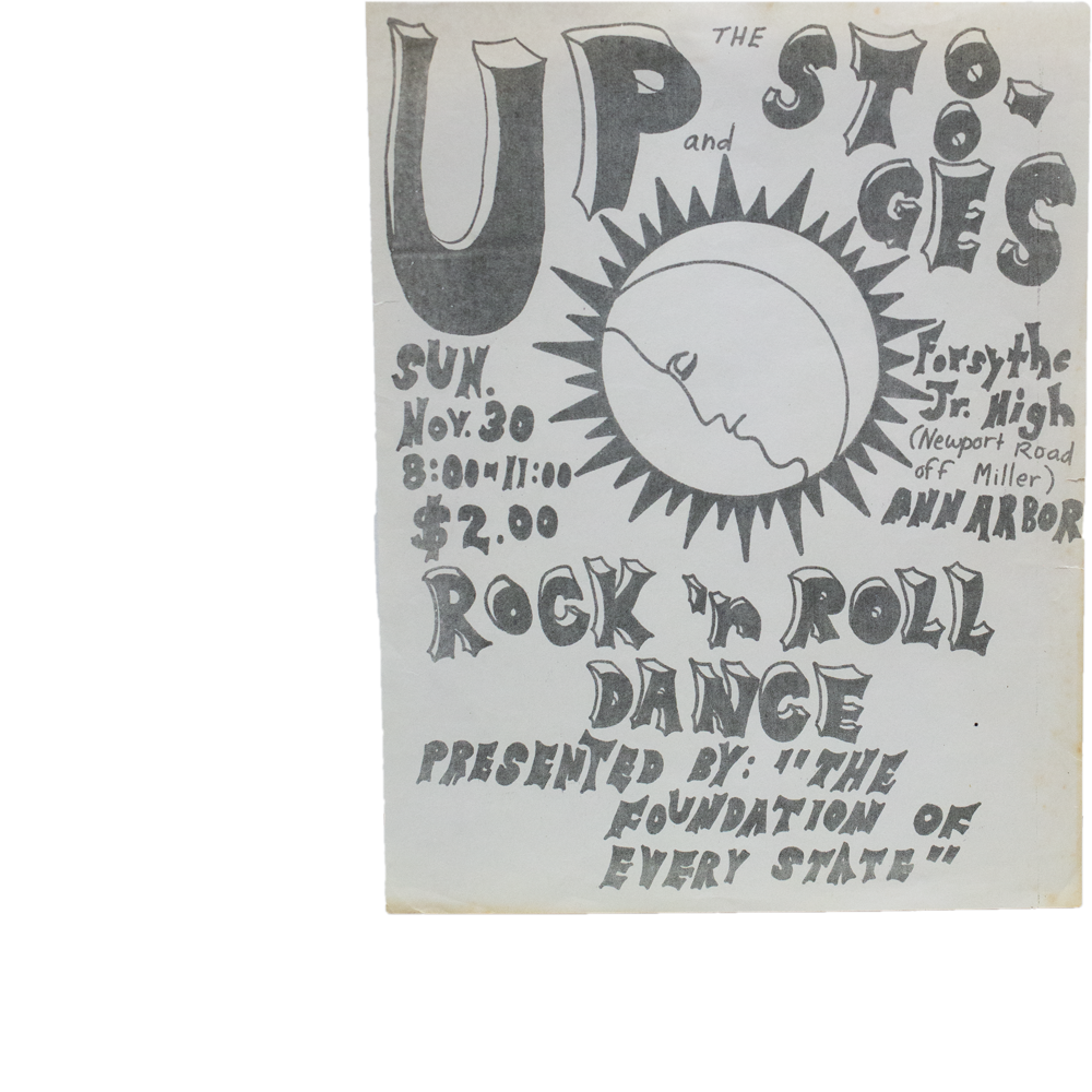 The Stooges -- 1969 Ann Arbor Dance [Handbill]
