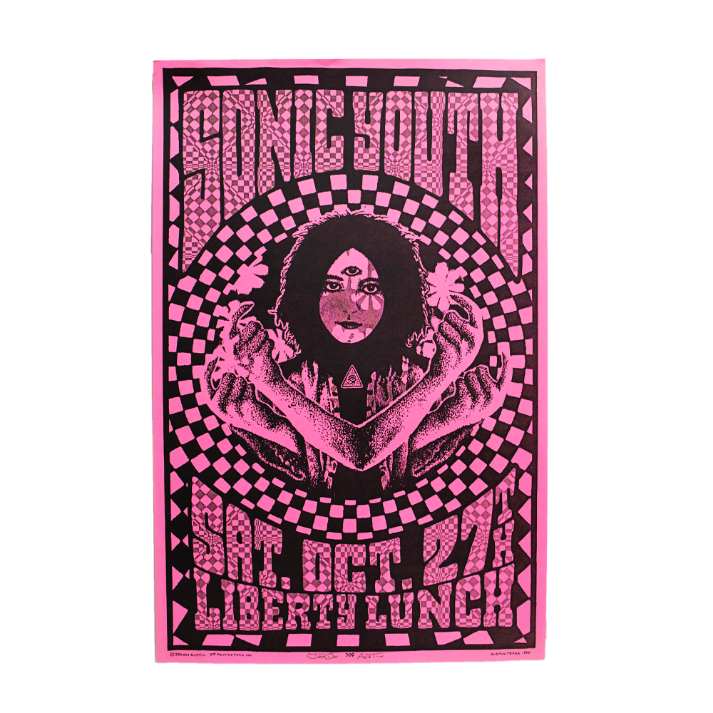 Sonic Youth -- 1990 [Poster] 