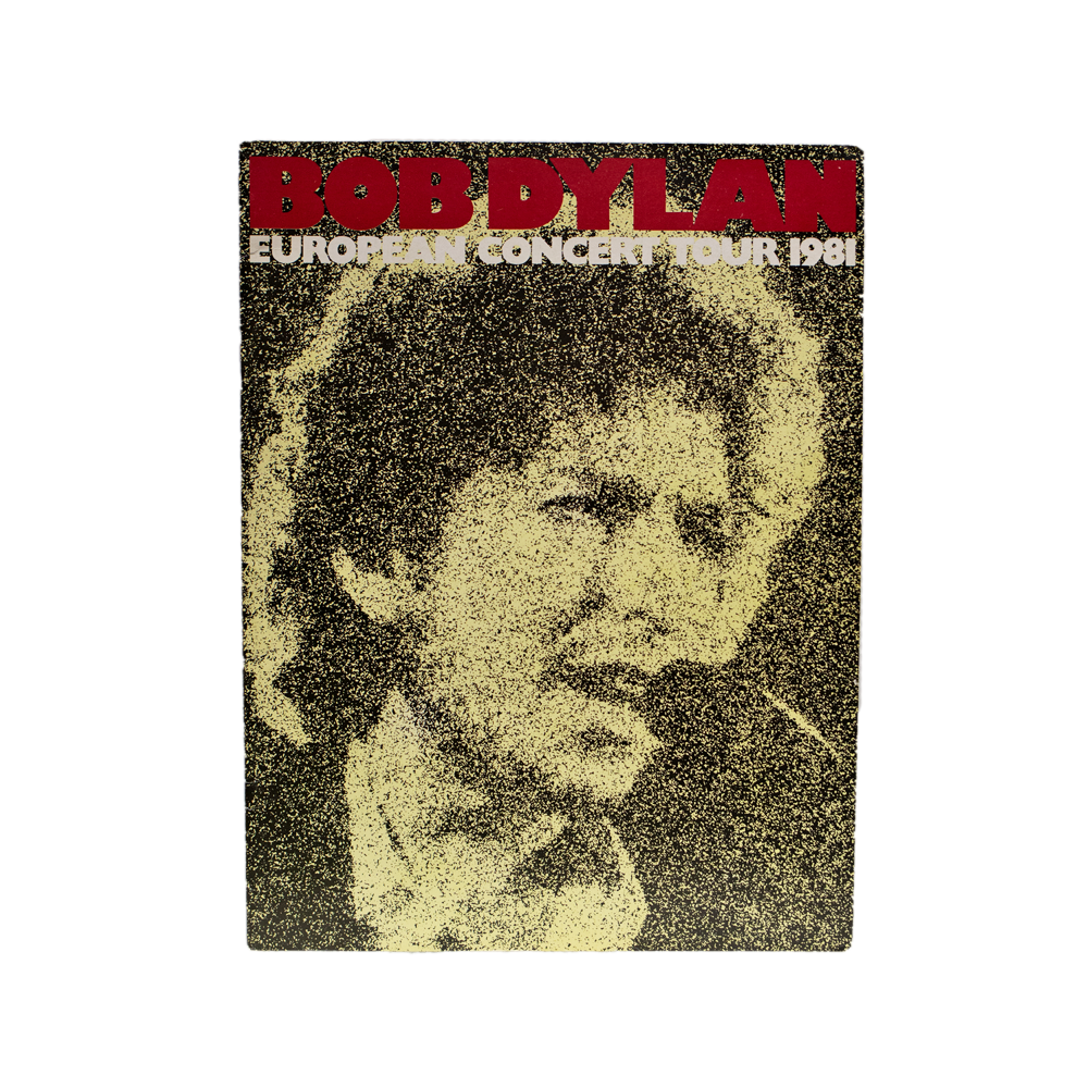 Dylan, Bob -- 1981 European Tour [Program]