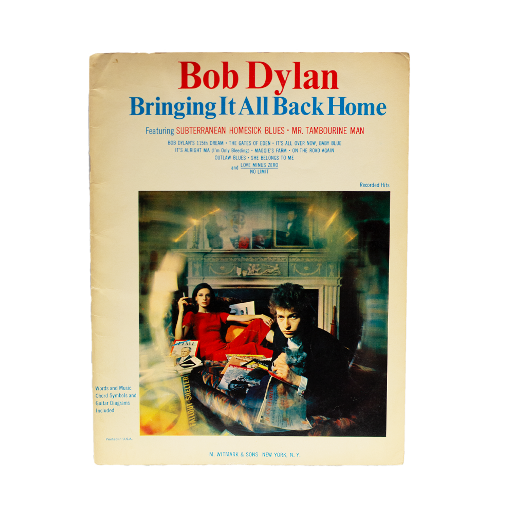 Dylan, Bob -- Bringing it all Back Home [Sheet Music]
