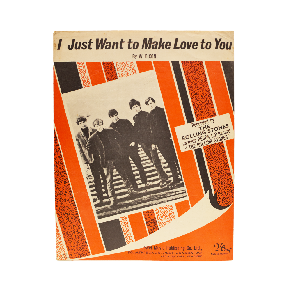 The Rolling Stones -- I Just Want to Make Love to You [Sheet Music]
