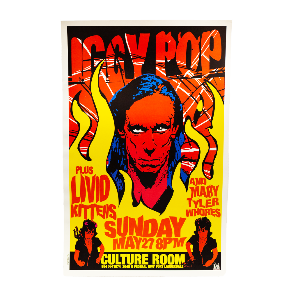 Iggy Pop Orlando, 2001 [Poster]