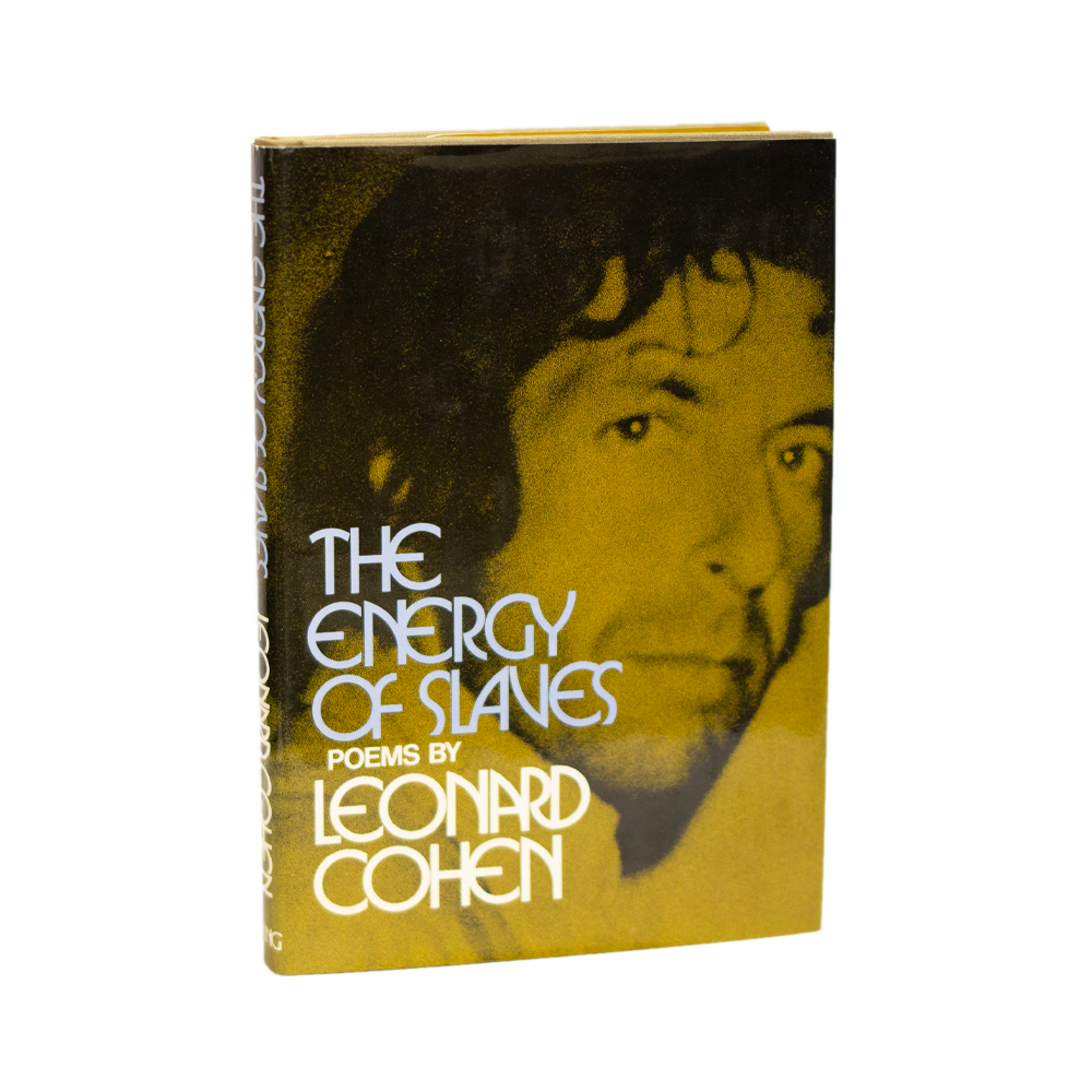 Cohen, Leonard -- The Energy of Slaves [Book]