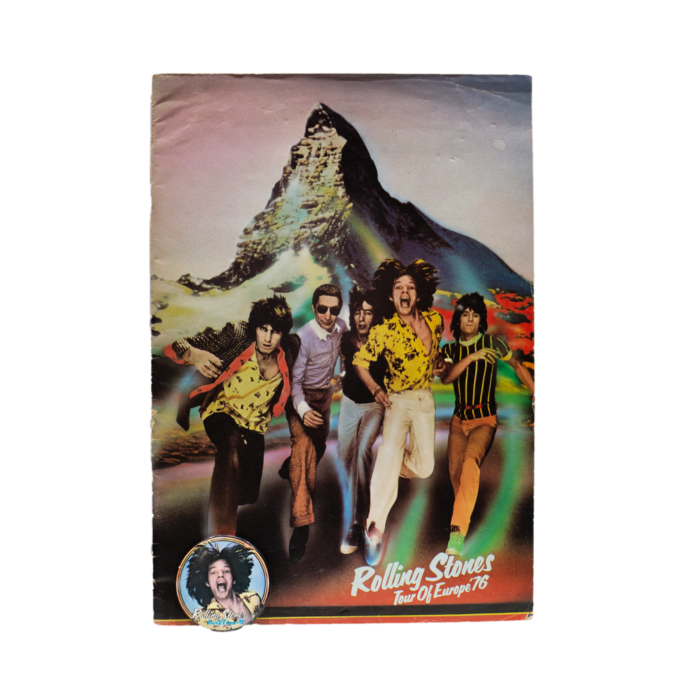 Rolling Stones, The -- 1976 Europe Tour [Program]