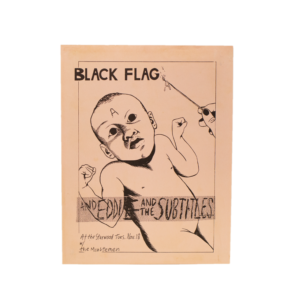 Black Flag -- Starwood 1980 [Handbill]