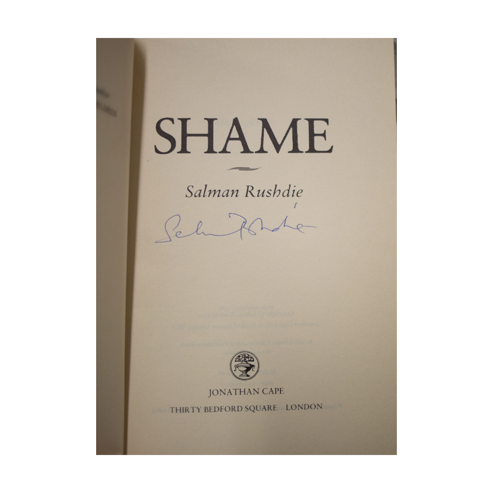 Rushdie, Salmon -- Shame [Book]