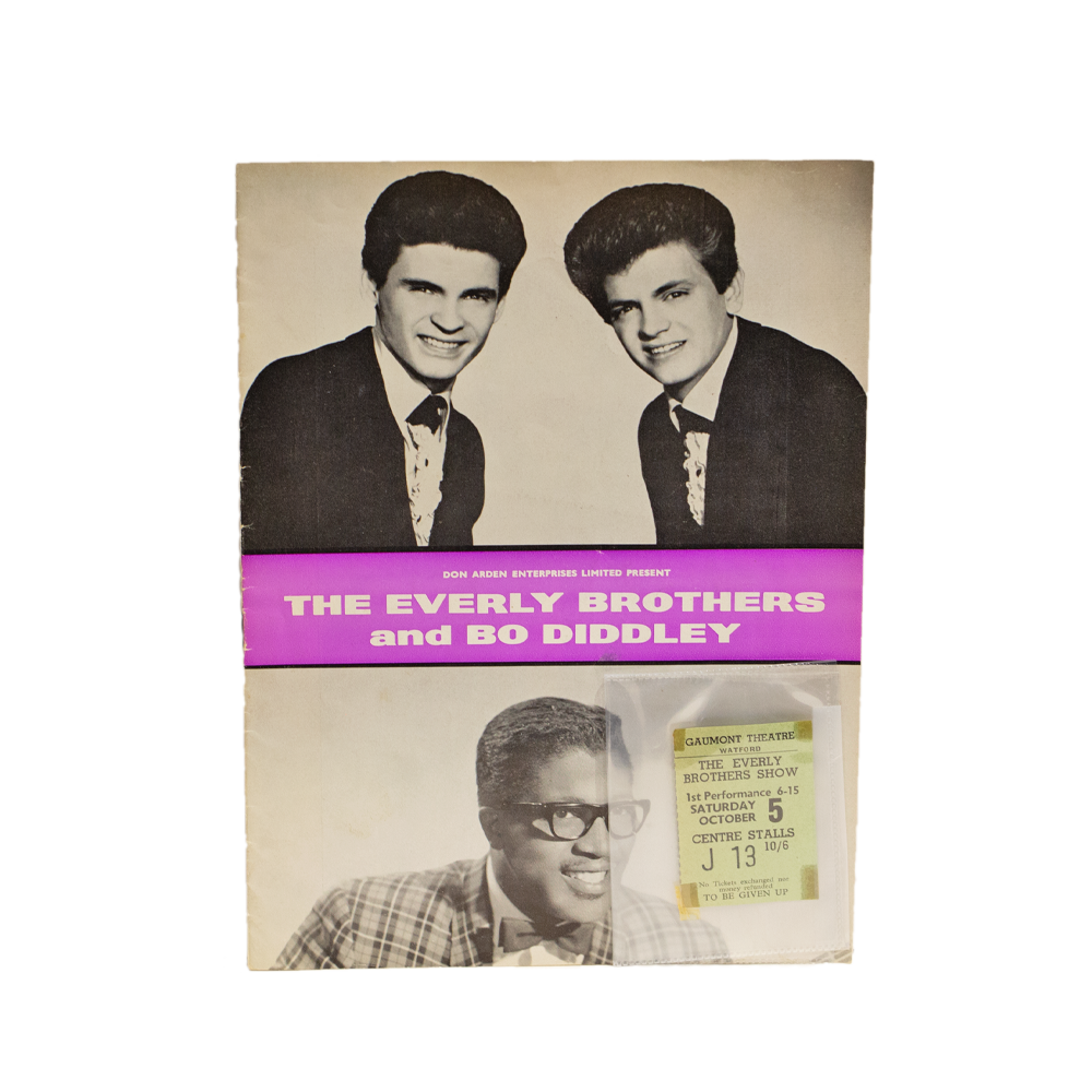 Everly Brothers / Rolling Stones --1964 Tour [Program] 