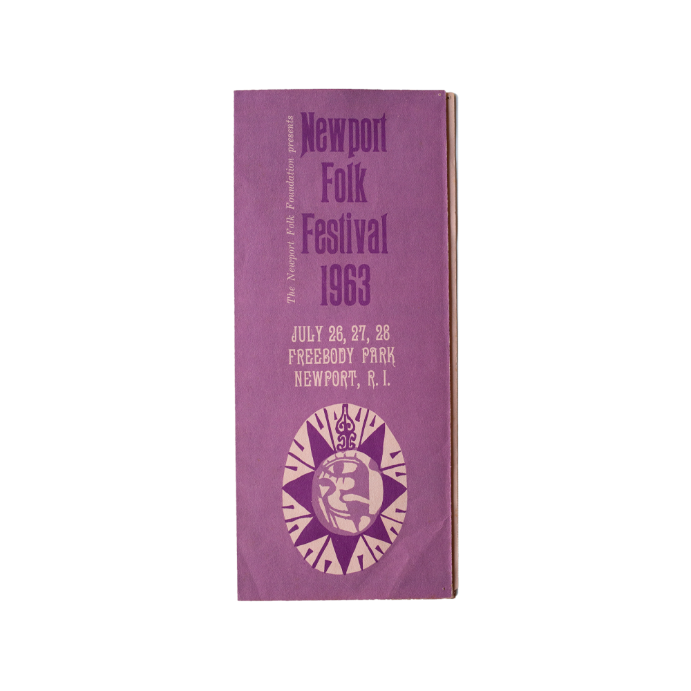 Newport Folk Fresival -- 1963 [Miscellaneous Ephemera]