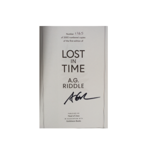 Riddle, A.G. -- Lost in Time [Book]