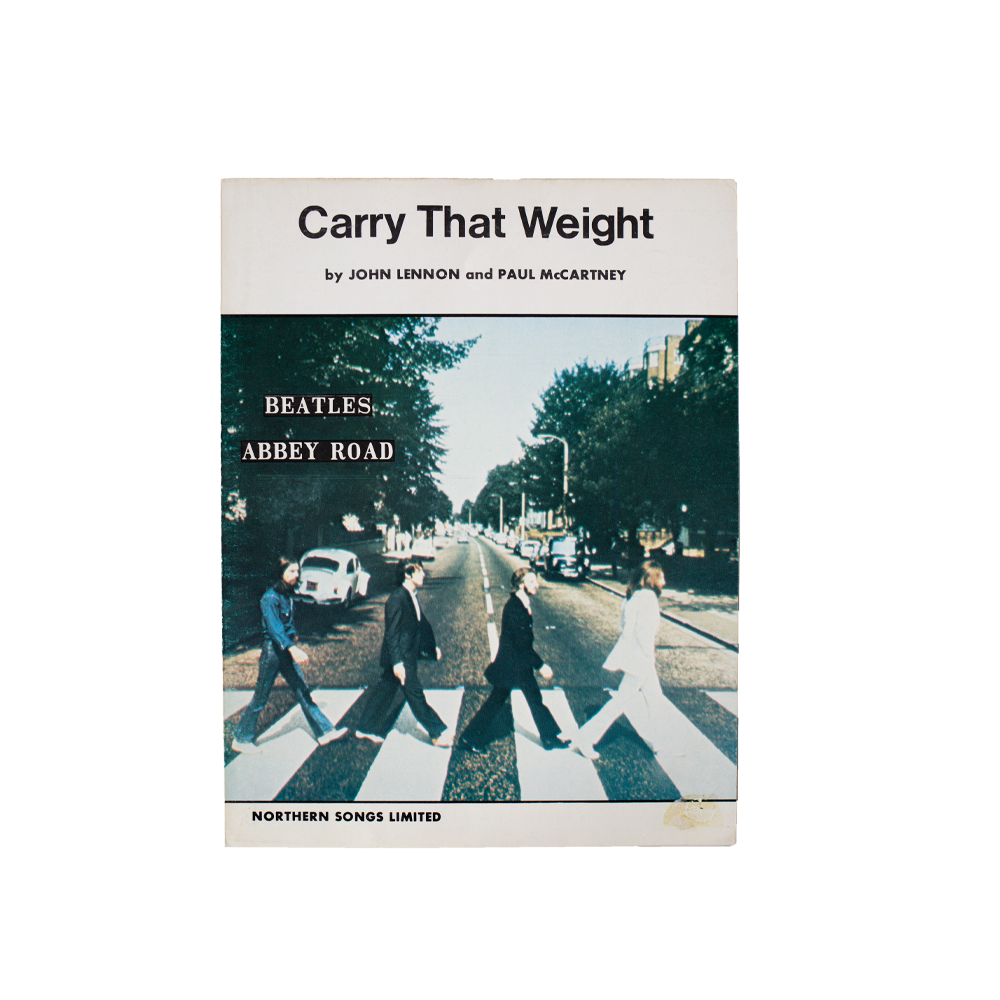 The Beatles -- Carry That Weight [Sheet Music] 