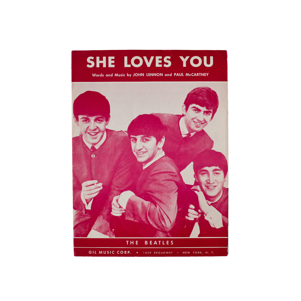 The Beatles -- She Loves You [Sheet Music]