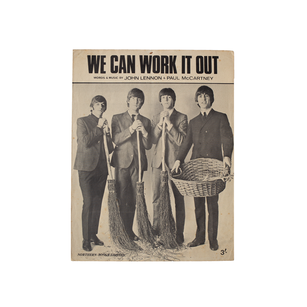 The Beatles -- We Can Work It Out [Sheet Music]