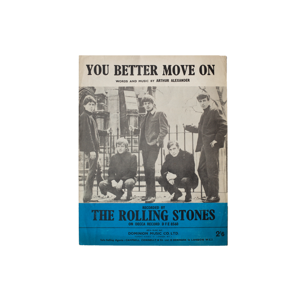 The Rolling Stones -- You Better Move On [Sheet Music]
