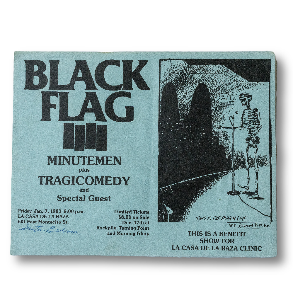 Black Flag -- La Casa 1983 [Handbill]