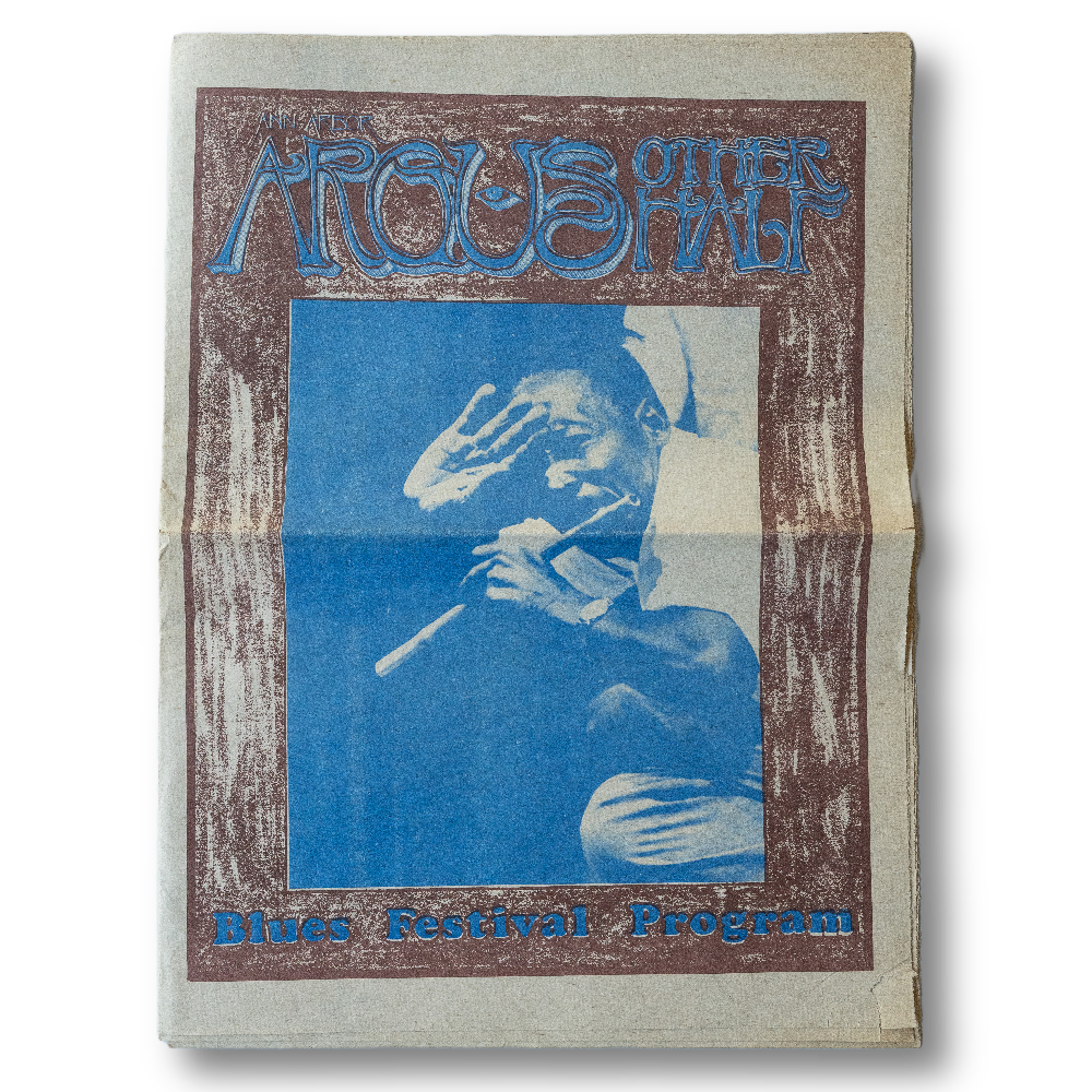 Ann Arbor Argus -- 1969 Blues Festival [Program]