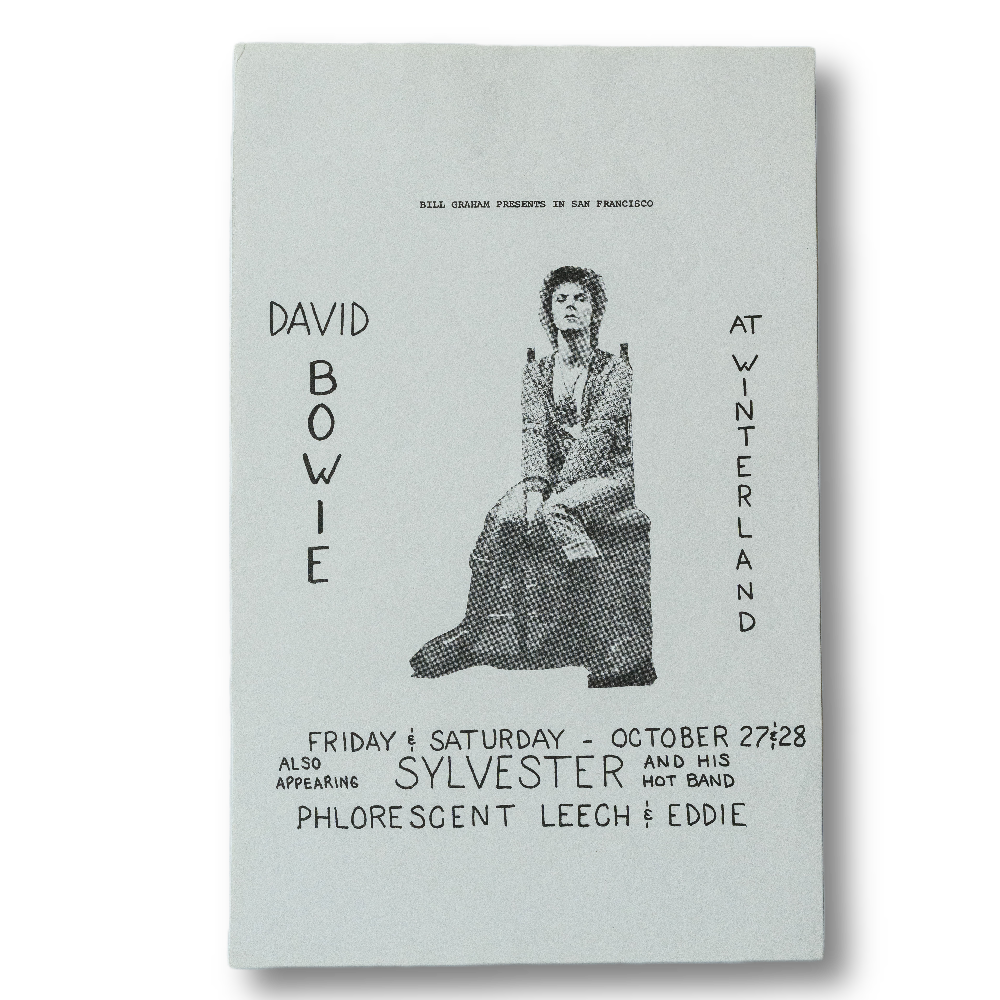 Bowie, David -- Winterland 1972 [Handbill]