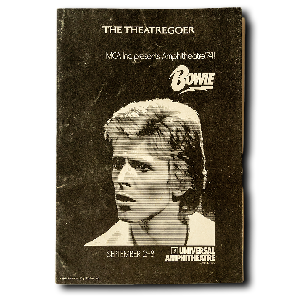 Bowie, David -- 1974 Universal Amphitheatre [Program]