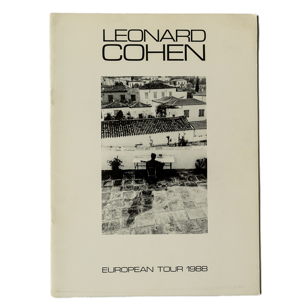 Cohen, Leonard -- European Tour 1988 [Program]
