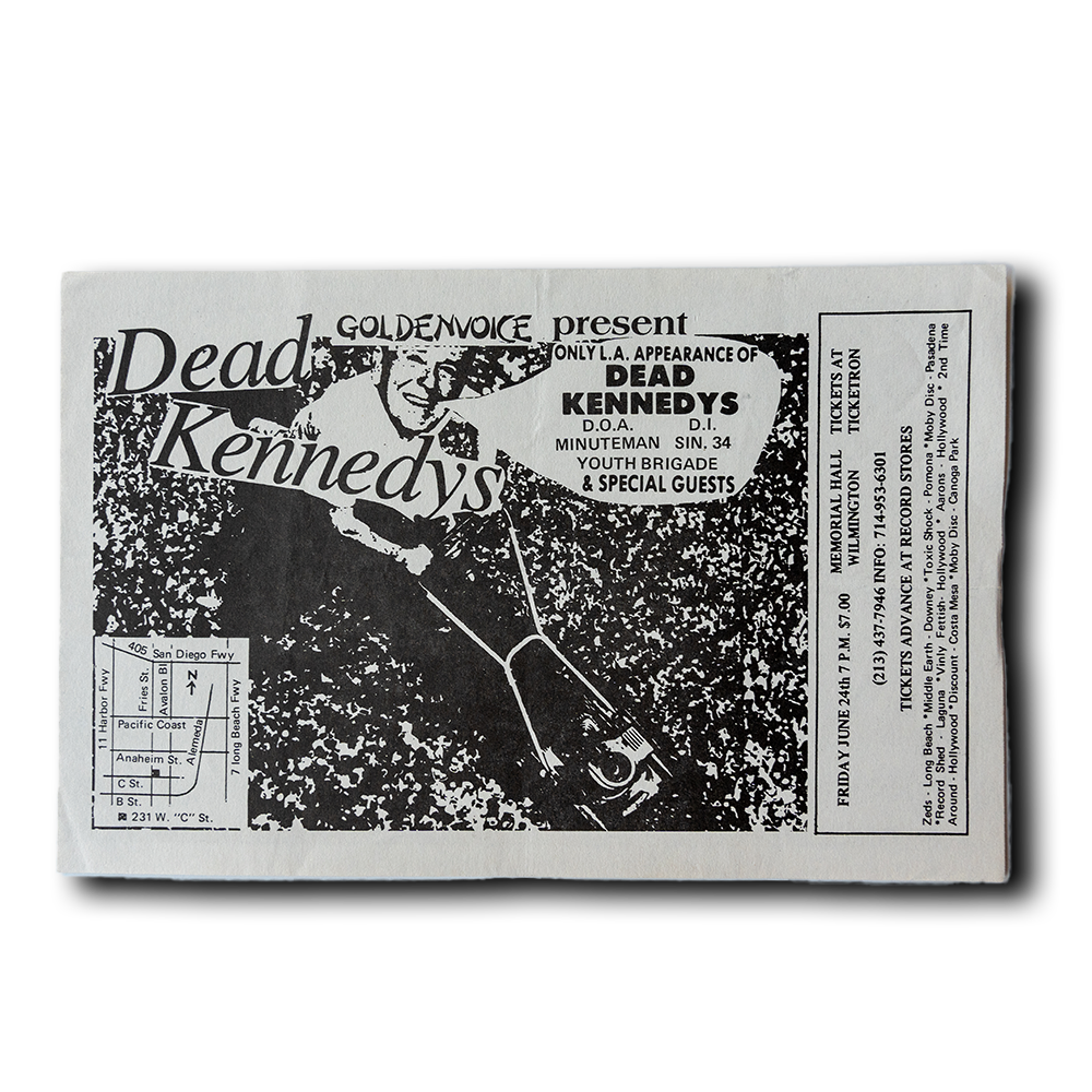 Dead Kennedys -- 1983 [Handbill]