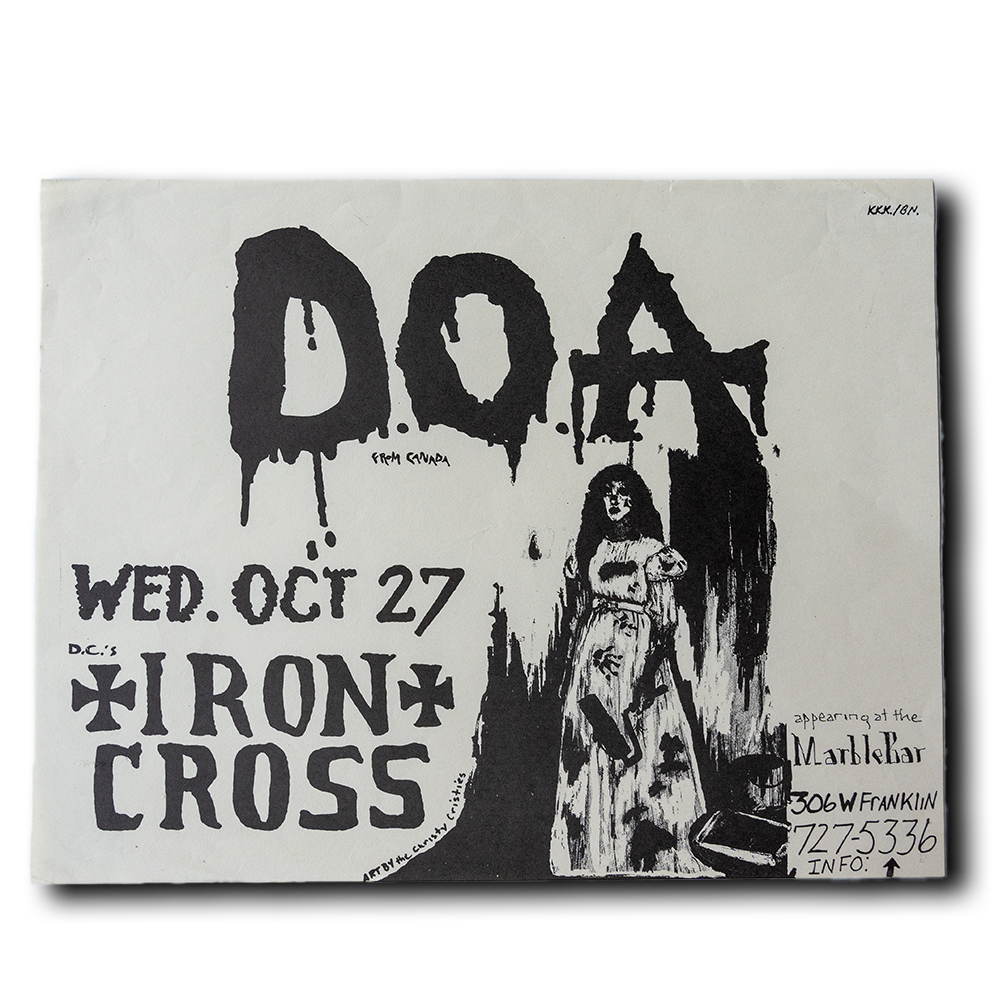 DOA -- 1982 [Handbill]