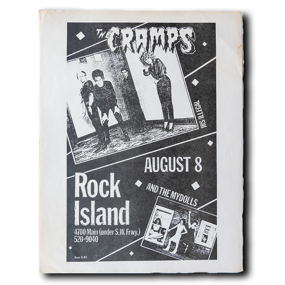 Cramps -- 1980's [Handbill]
