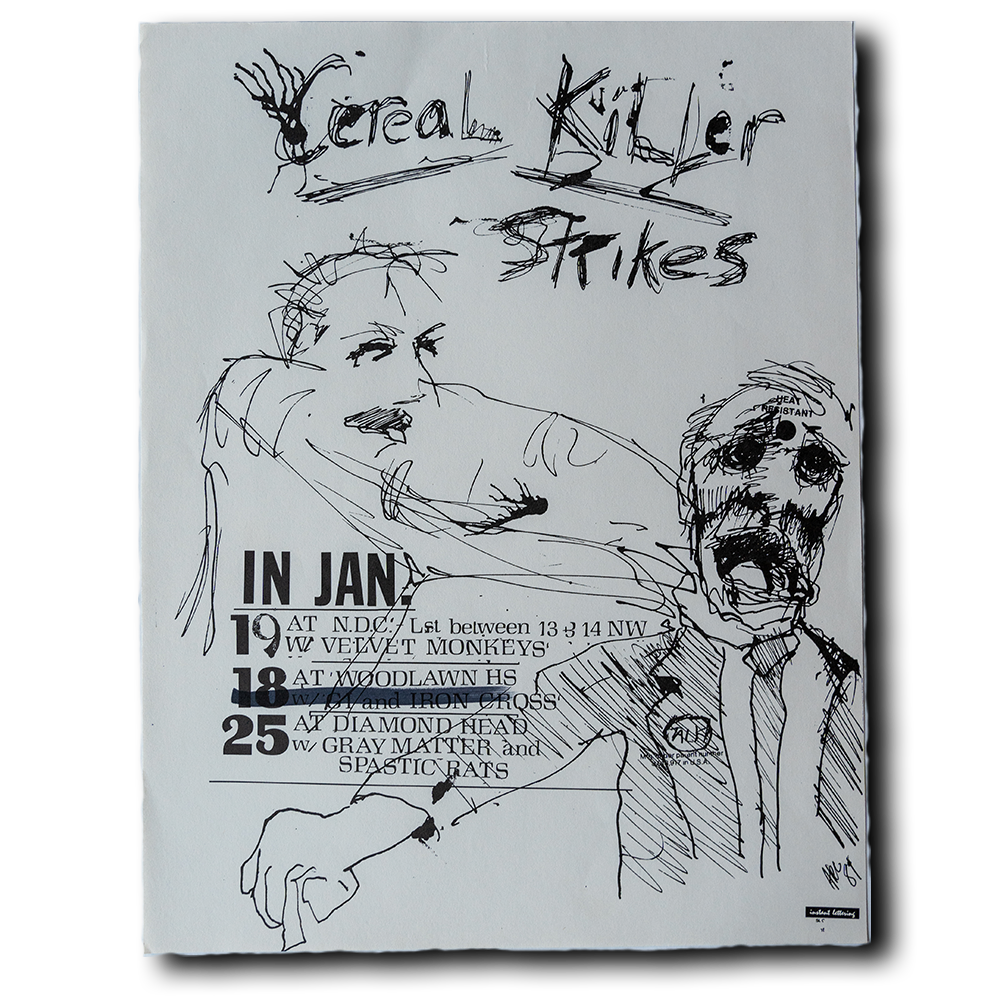 Cereal Killer -- 1985 [Handbill]