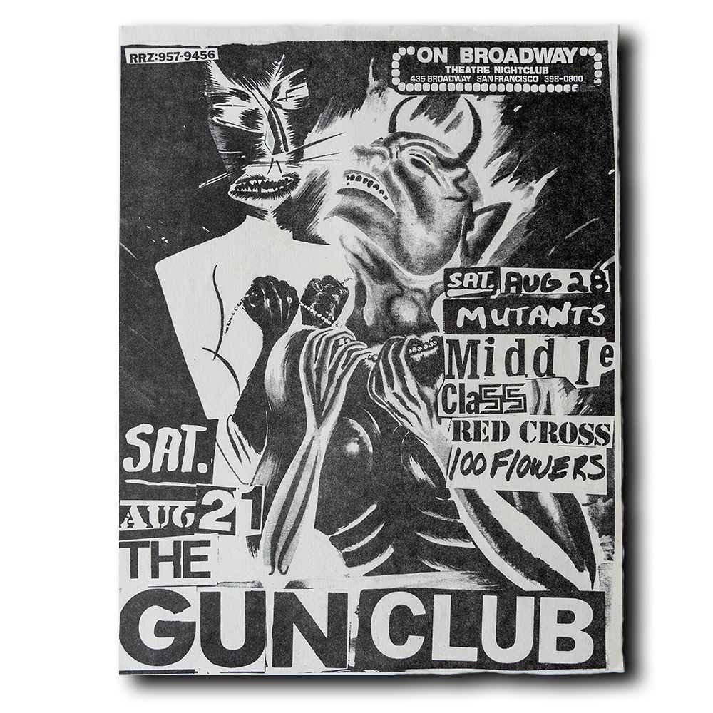 Gun Club -- 1983 [Handbill]