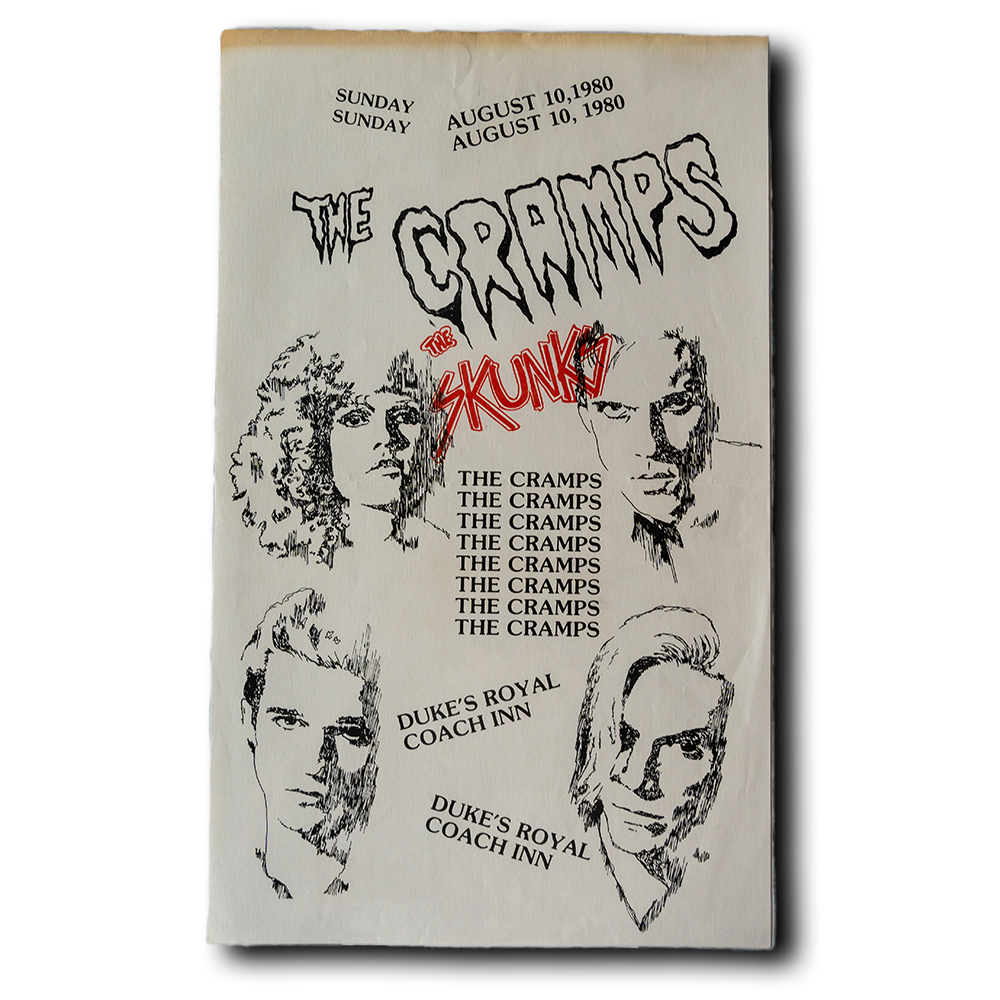 Cramps -- 1980 [Handbill]
