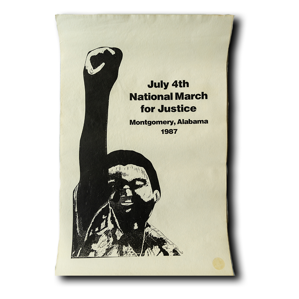 National March for Justice -- 1987 [Poster