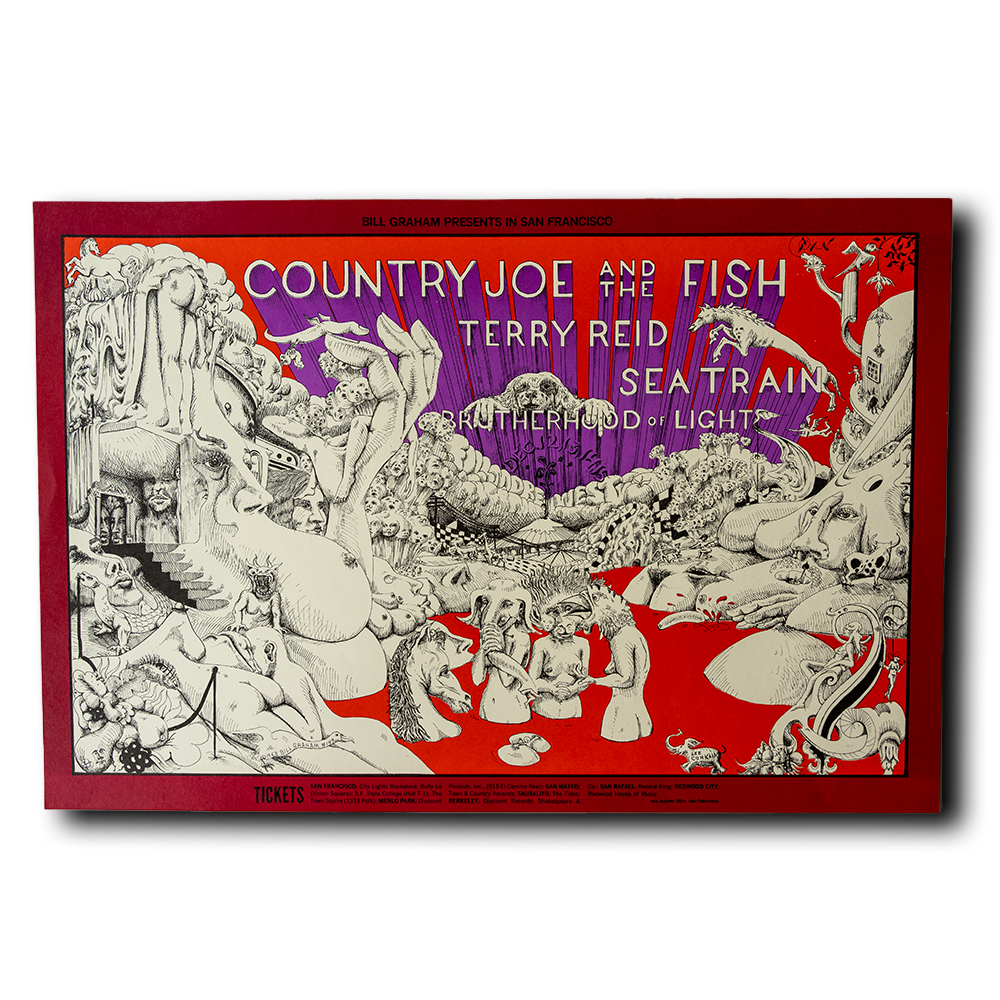 Country Joe & The Fish -- 1968 [Poster]