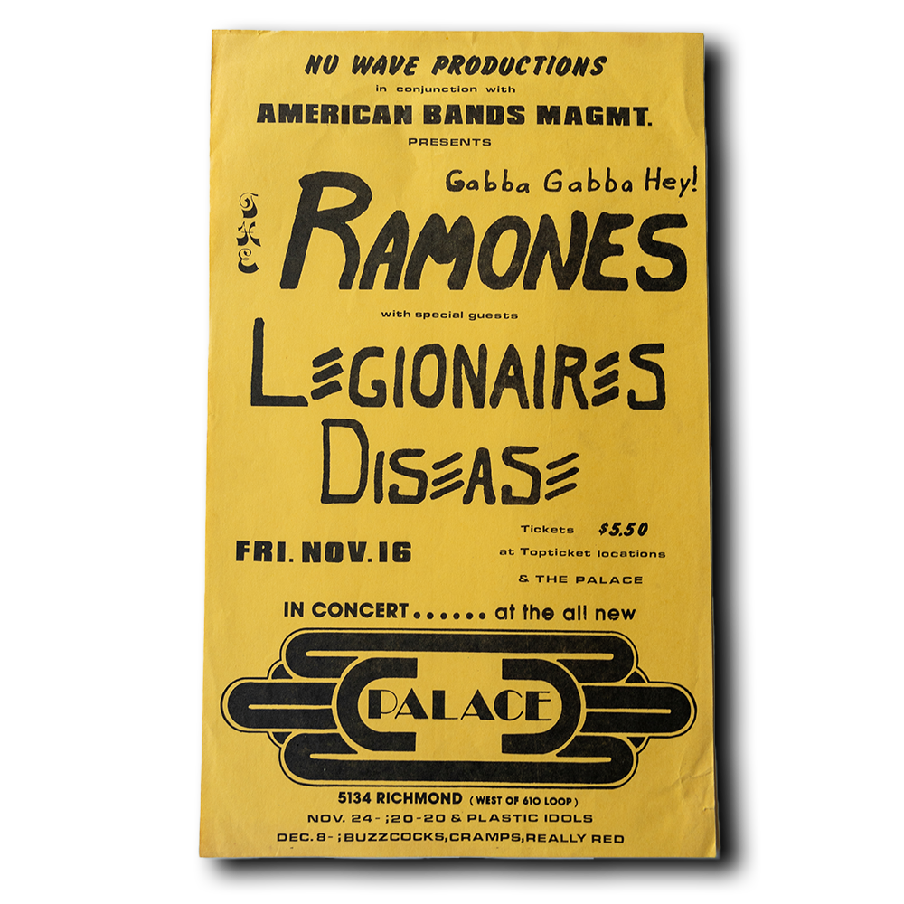 Ramones, The -- [Handbill]