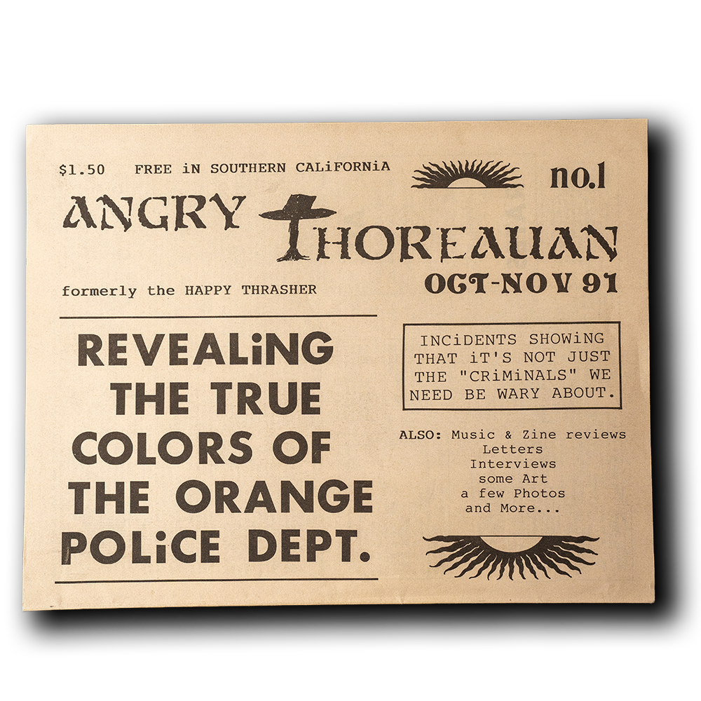 Angry Thoreauan -- Issue #1 [Magazine]