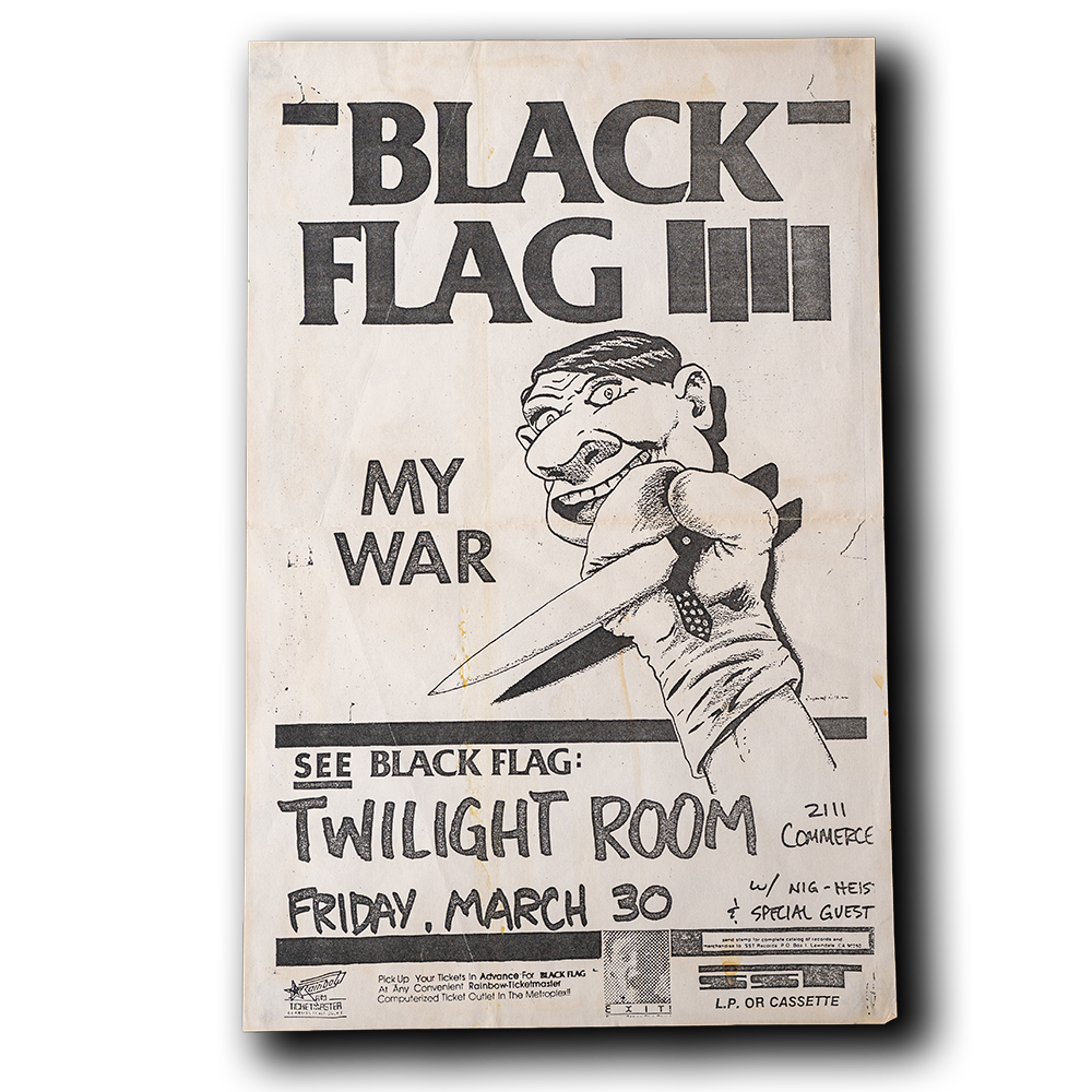 Black Flag -- Twilight Room [Handbill]