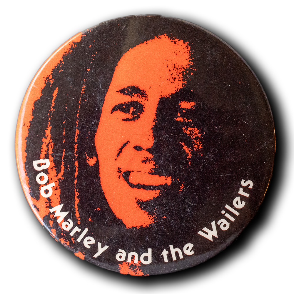 Bob Marley -- Vintage [Pinback]