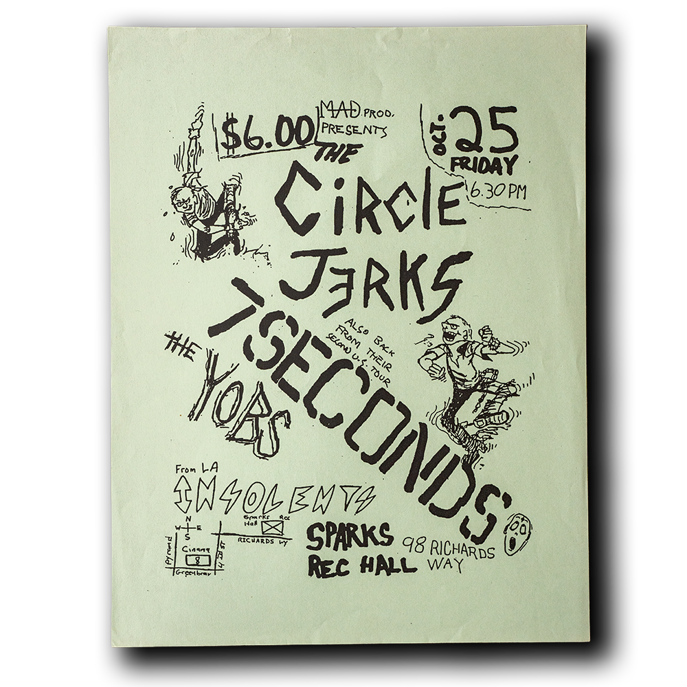 Circle Jerks --[Handbill]