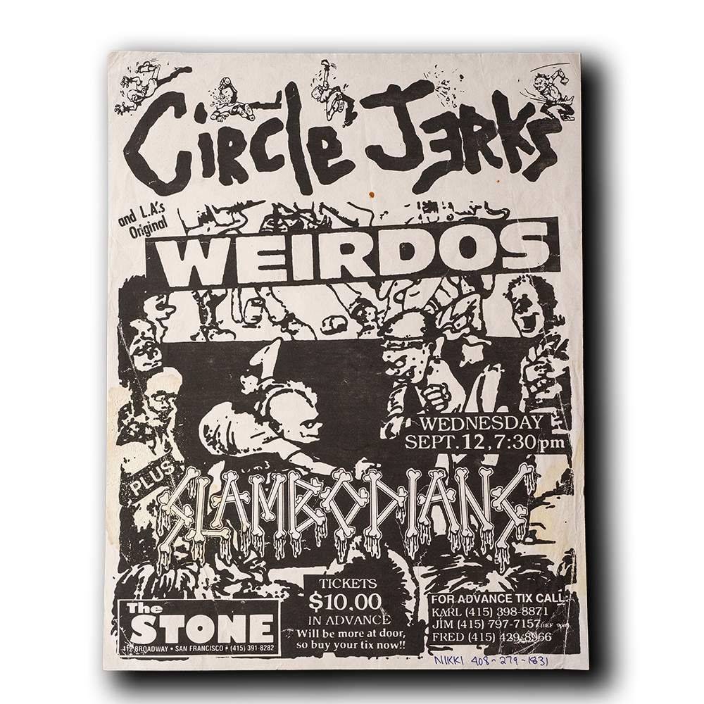 Circle Jerks -- [Handbill]
