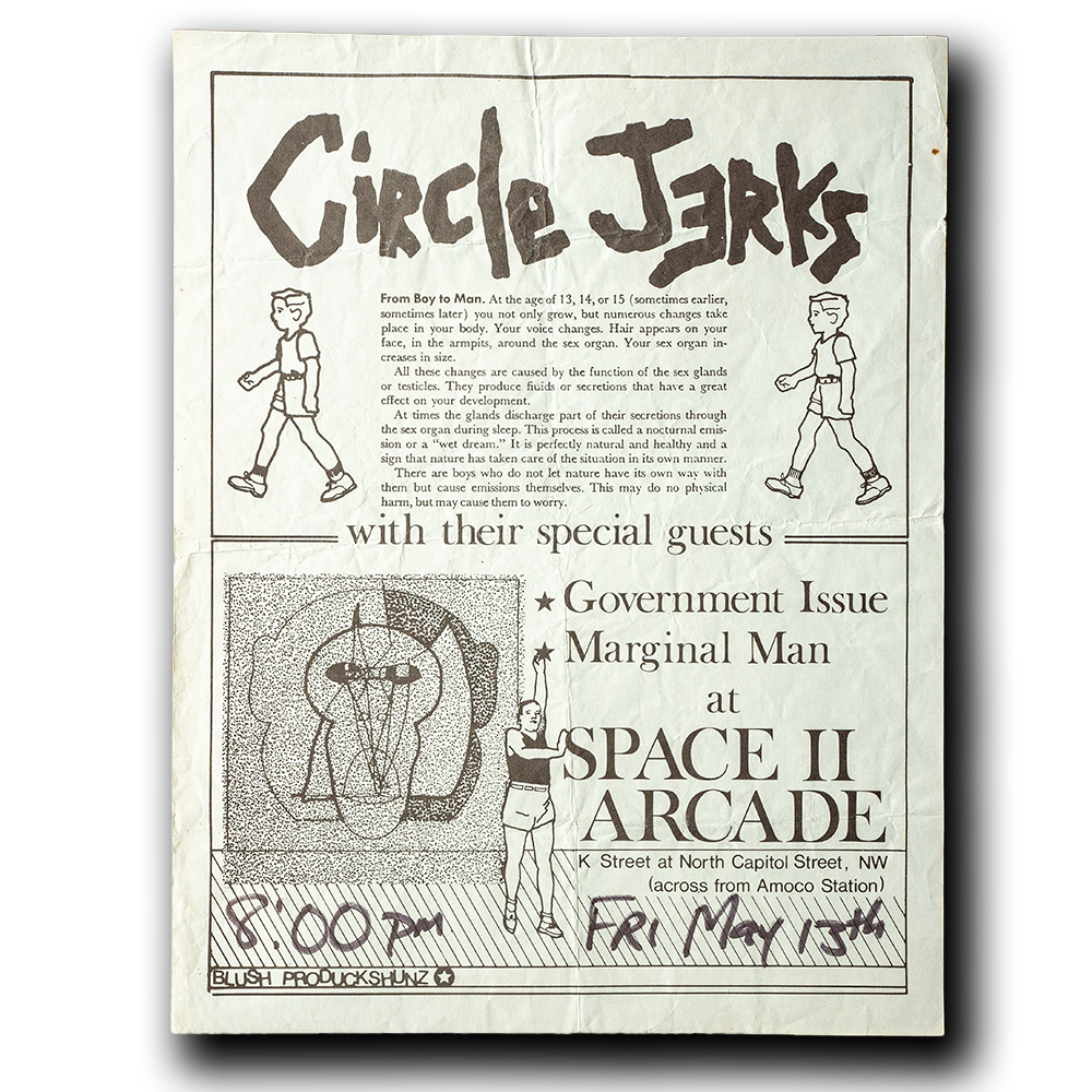 Circle Jerks -- 1983 [Handbill]