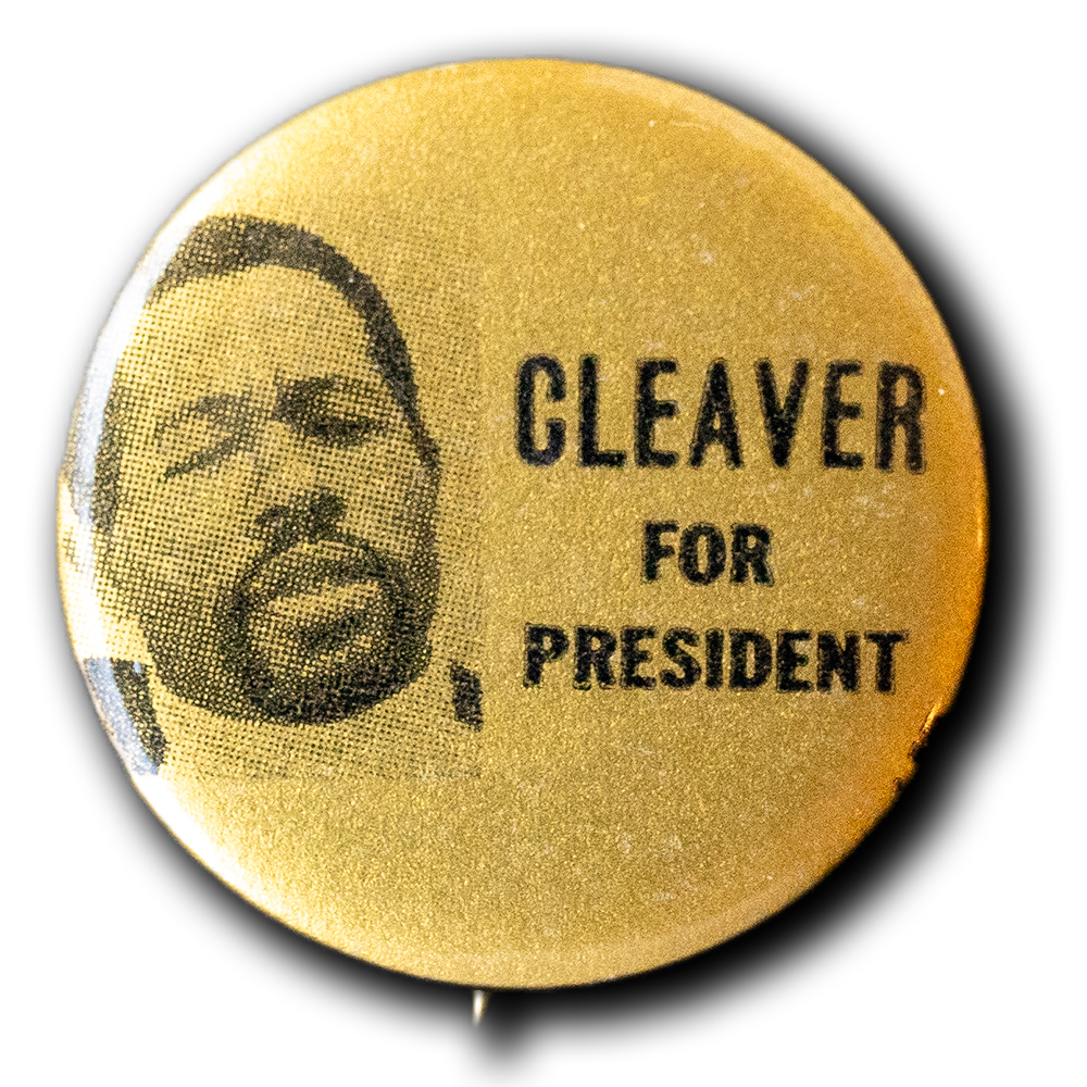 Cleaver for President -- Pinback [Miscellaneous Ephemera]