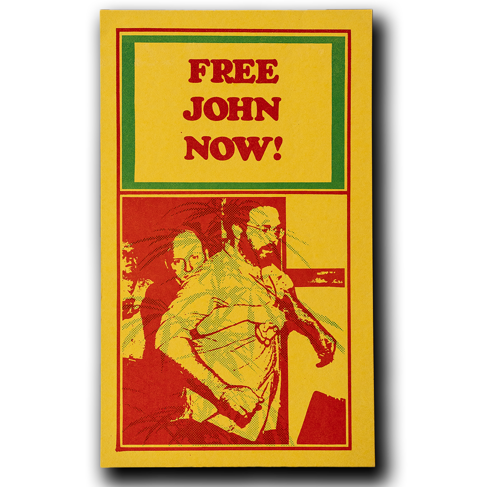 Sinclair, John -- 1971 Postcard [Counter Culture Ephemera]