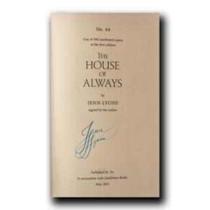 Lyons, Jenn -- A Chorus of Dragons [Book]