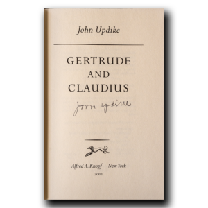 Updike, John -- Gertrude and Claudius [Book]