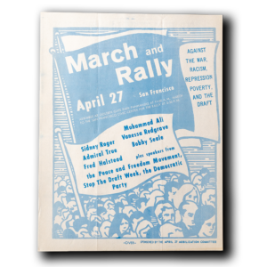March and Rally -- 1968 [Handbill]