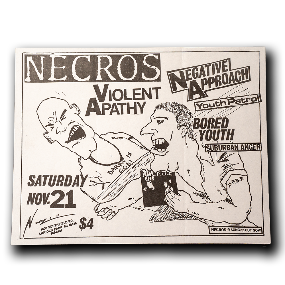Necros -- 1981 [Handbill]