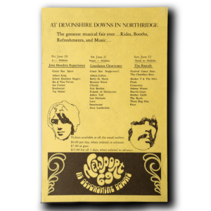 Hendrix, Jimi -- 1969 Newport Festival [Handbill]