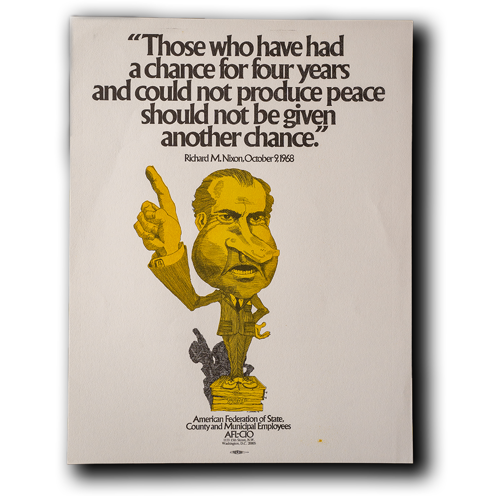AFL-CIO -- Anti-Nixon [Handbill] 