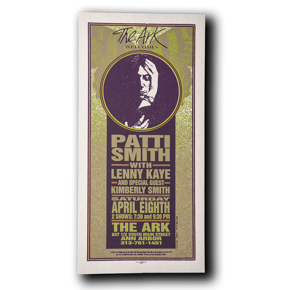 Patti Smith -- [Handbill]