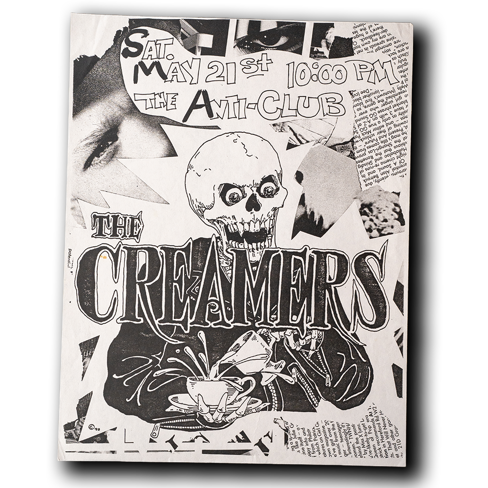 The Creamers -- Circa 1980's [Handbill]